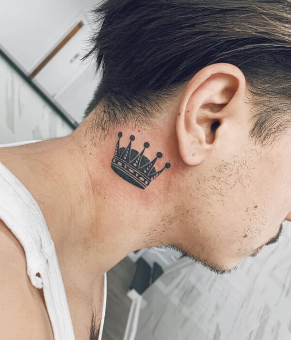 Crown Neck Tattoo ideas