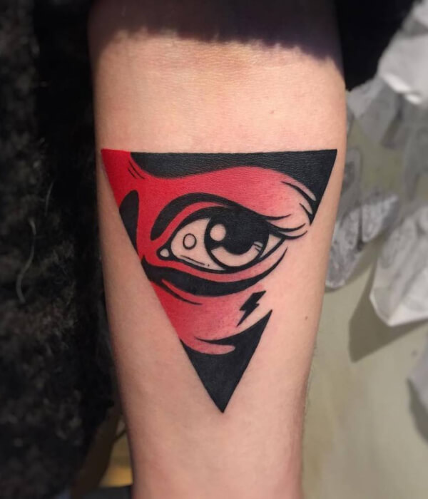 Eye in Triangle Tattoo