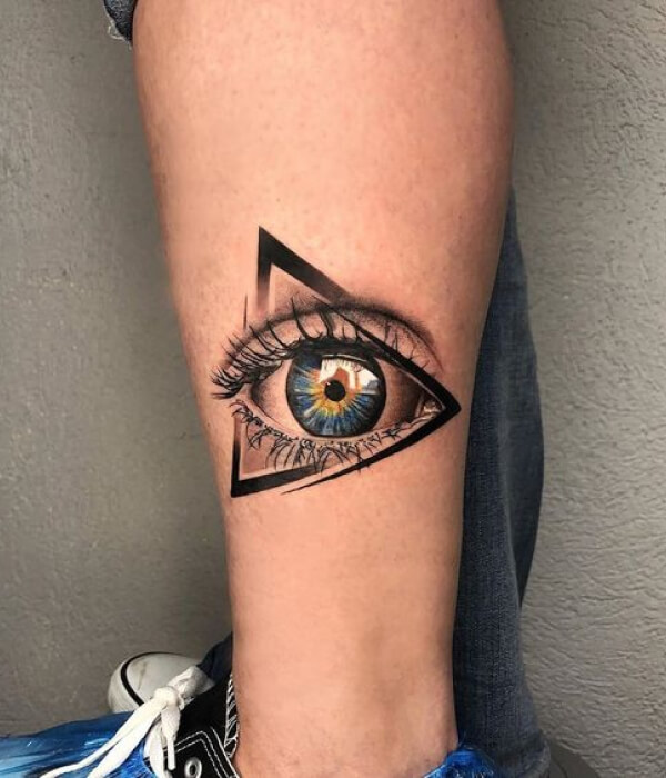 Eye of the Providence Triangle Tattoo ideas
