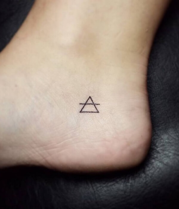 Tiny Triangle Tattoo ideas