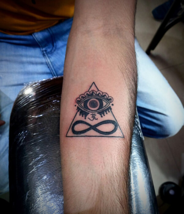 Triangle Infinity Tattoo ideas