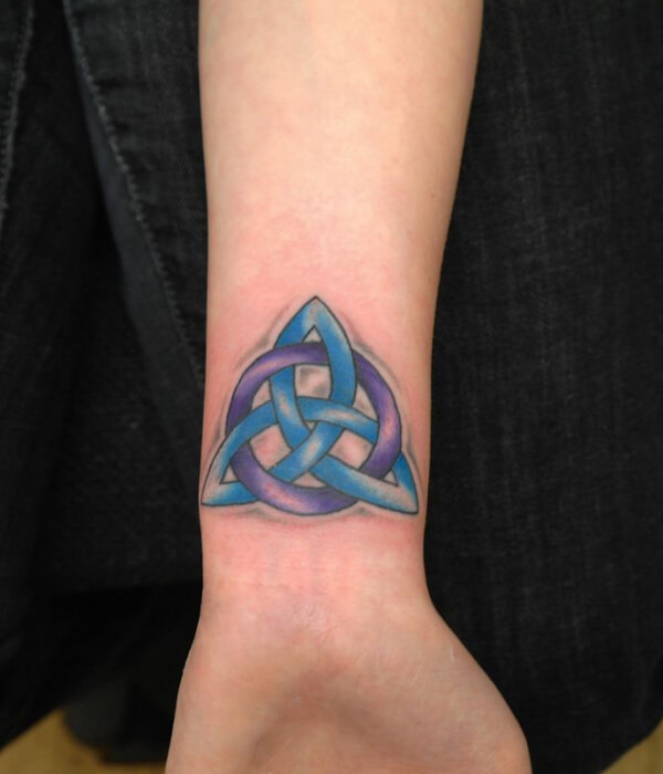 Triquetra Triangle Tattoo ideas