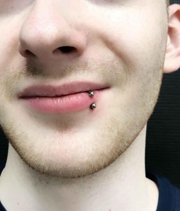 What is Side Labret Piercing