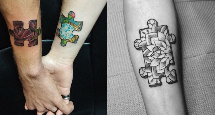 25 Best Puzzle Piece Tattoo Ideas With Meaning