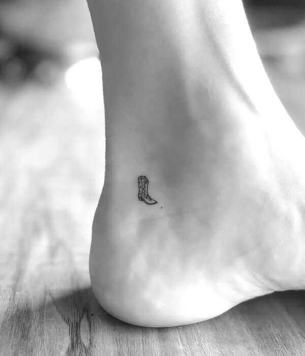 Cute Little Boots tattoo