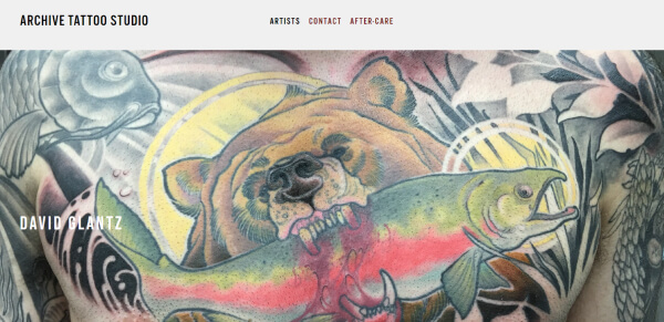 David Glantz Toronto ON tattoo artists in Canada
