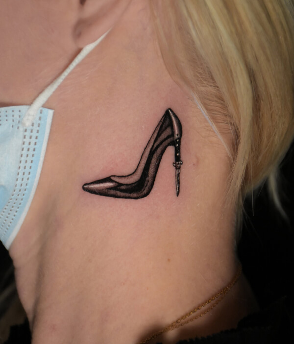 Heeled Shoe Tattoo