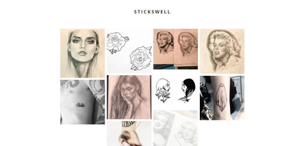 Rachel AKA Stickswell Toronto tattoo artists in Canada