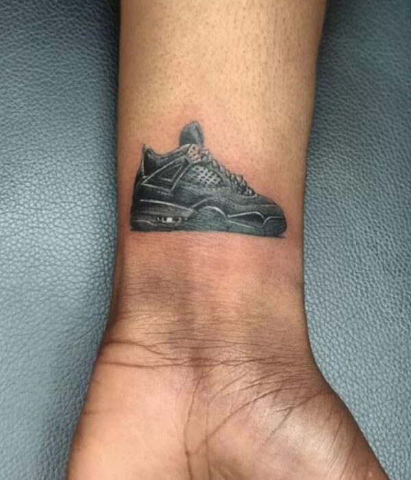 Stylish Sneaker Shoe Tattoo-1