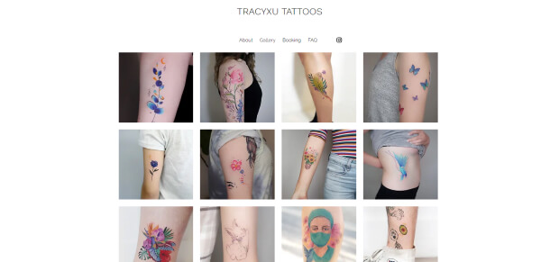 Tracy Xu Toronto tattoo artists in Canada