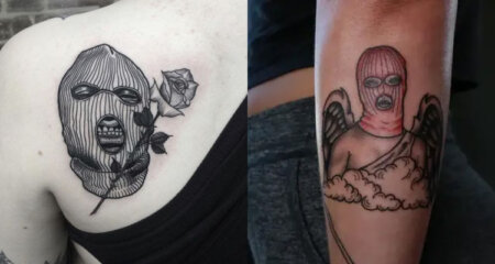 Unique Ski Mask Tattoo Ideas for Bold Statement