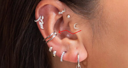 Guide to Conch Piercings Procedure, Jewelry, Healing Time