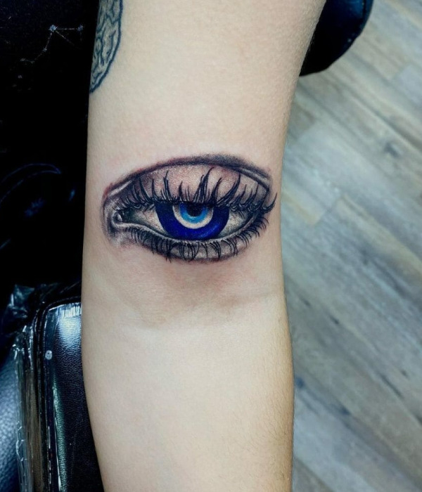 3D Evil Eye Tattoo ideas