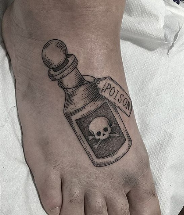 Beer Can With Skull Tattoo IDEAS