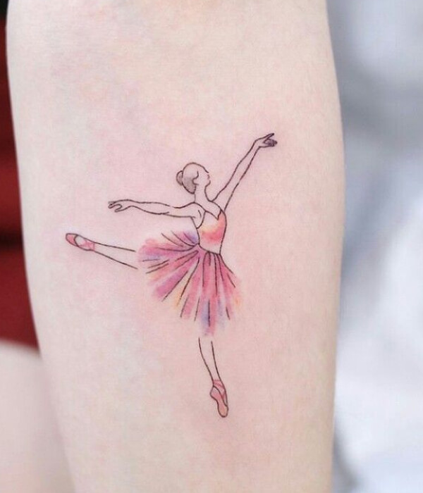 Dancers Pose Tattoo