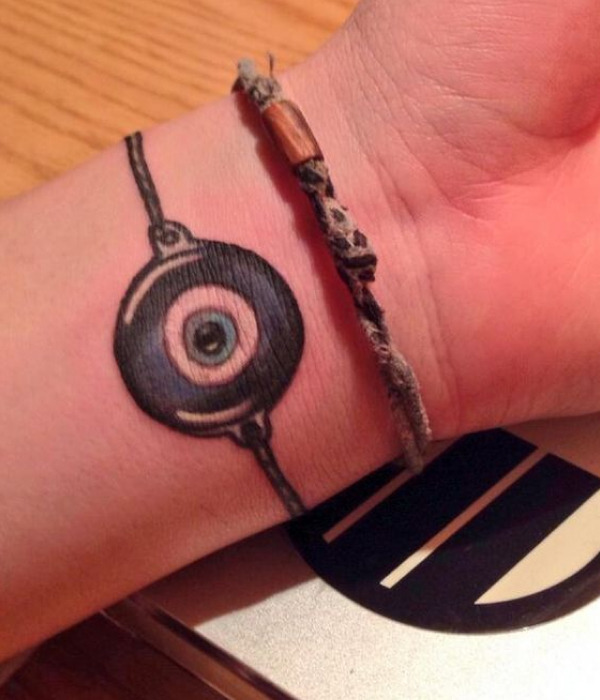 Evil Eye Band Tattoo