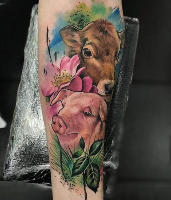 Farm Animals Tattoo ideas