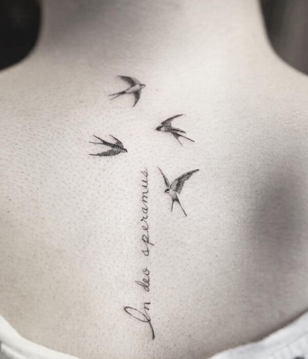 Flock of Friends Swift Tattoo Ideas