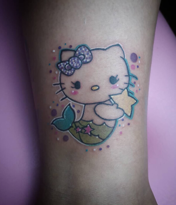 Hello Kitty Mermaid Tattoo ideas