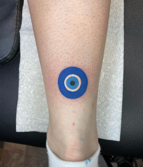 Italian Evil Eye Tattoo