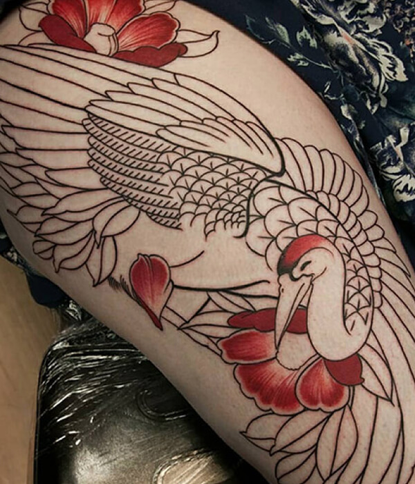 Japanese Style Swift Tattoo Ideas