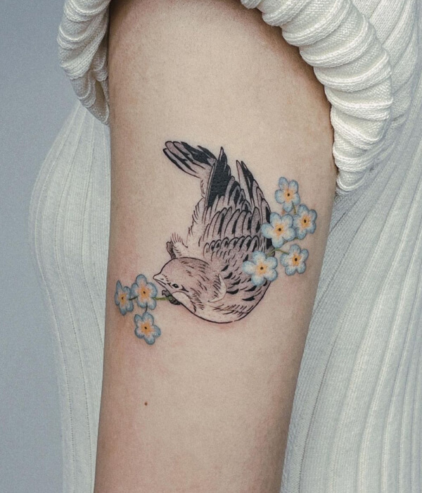 Japanese Style Swift Tattoo