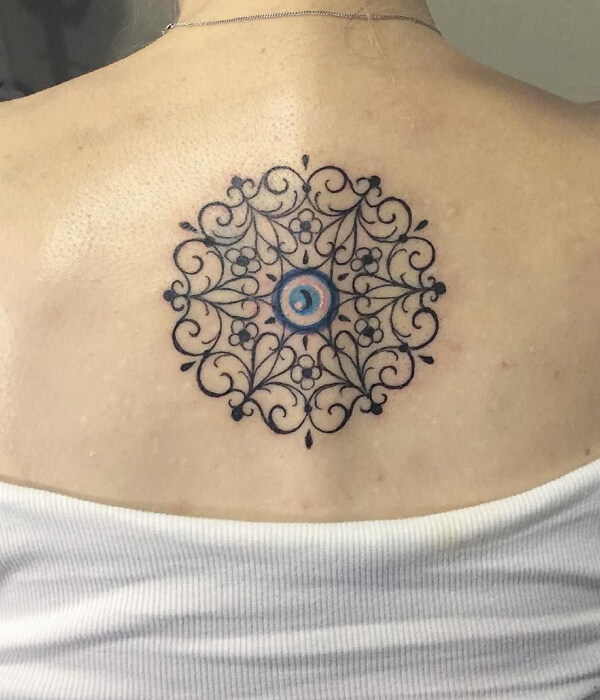 Mandala Evil Eye Tattoo