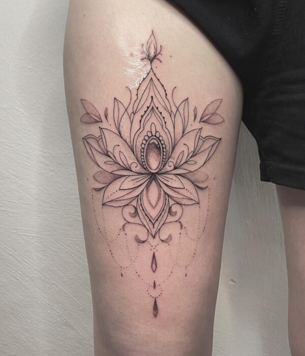Mandala Lotus Tattoo
