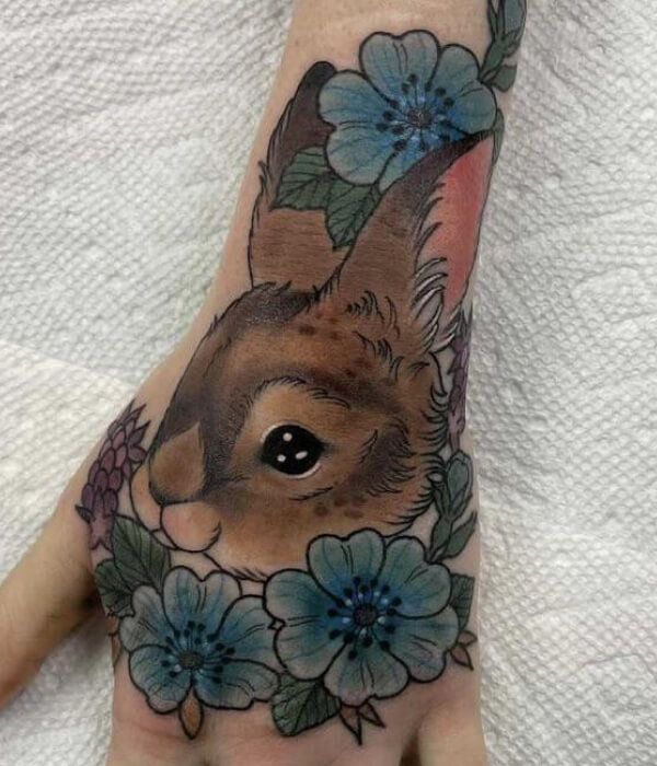 Rabbit Palm Tattoo