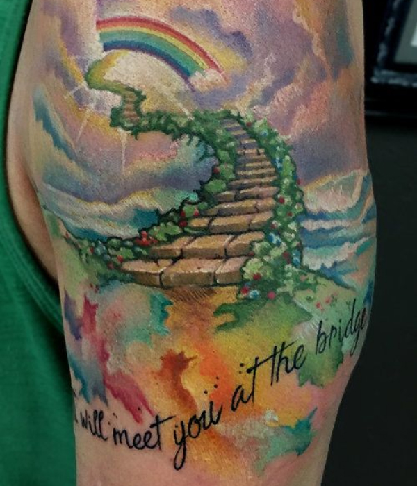 Rainbow Bridge Tattoo
