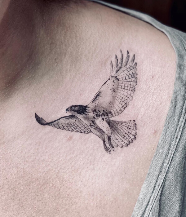 Realistic Swift Tattoo