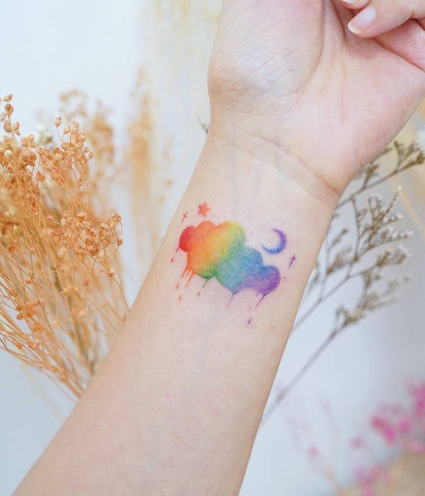 Small Rainbow Tattoo Ideas