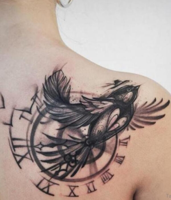 Swift Tattoo with Compass