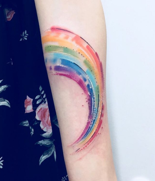 Tattoo with Rainbows Ideas