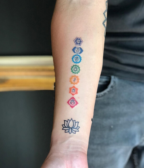 The Seven Chakras Tattoo