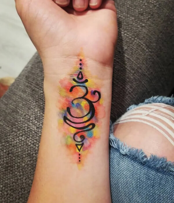 The ‘Breathe’ Symbol Tattoo design