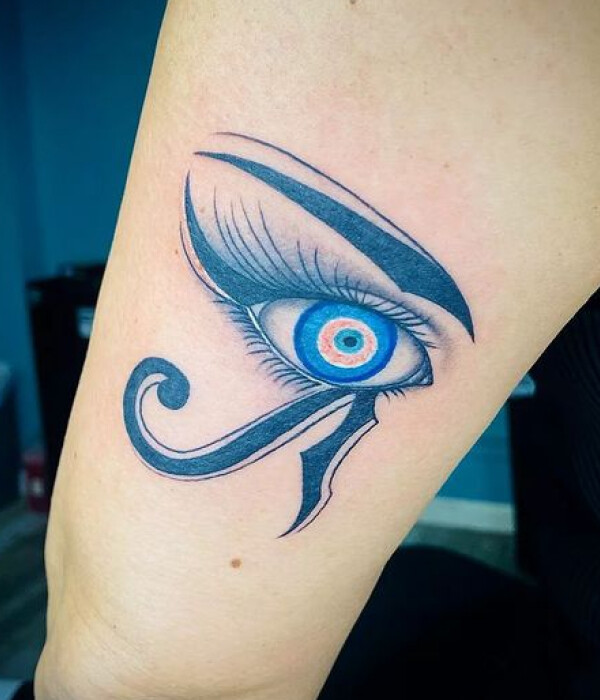 Turquoise Evil Eye Tattoo ideas