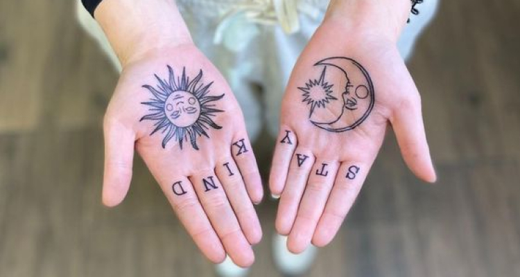 Unique Palm Tattoo Designs for Women