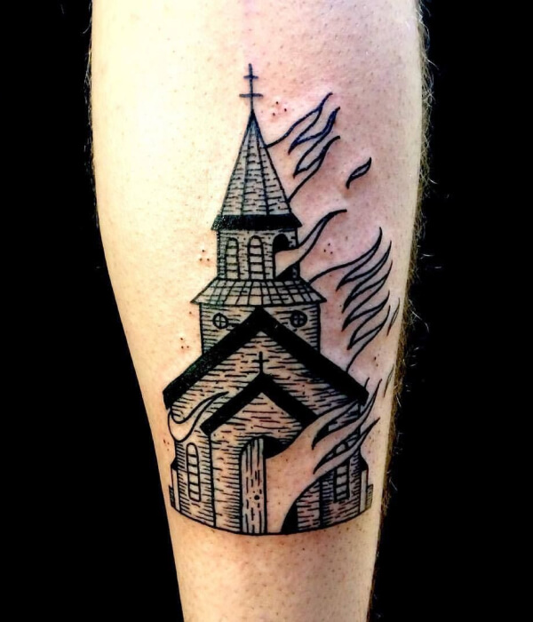 Village Church Tattoo ideas