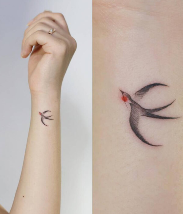 Wrist Swift Tattoo Designs