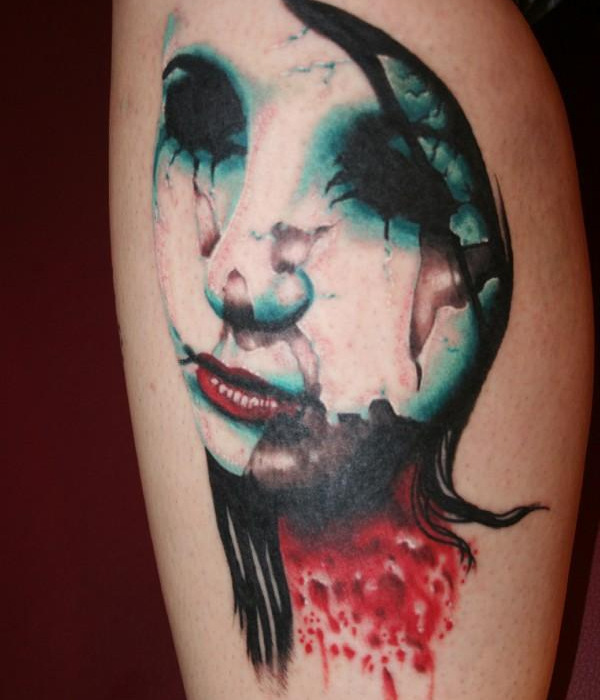 Zombie Chick Tattoo