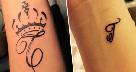 20 Fancy T Letter Tattoo Designs And Ideas in 2023