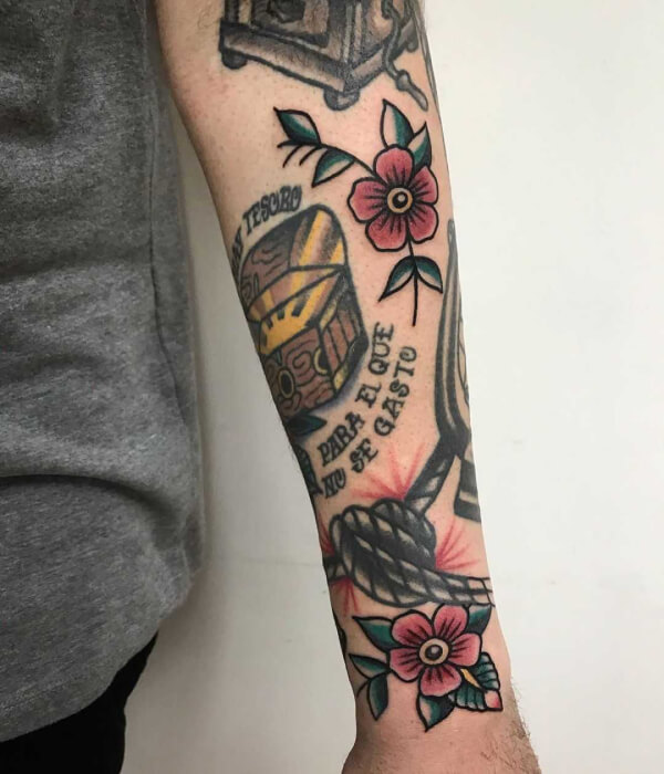 American Traditional Forearm Tattoo ideas