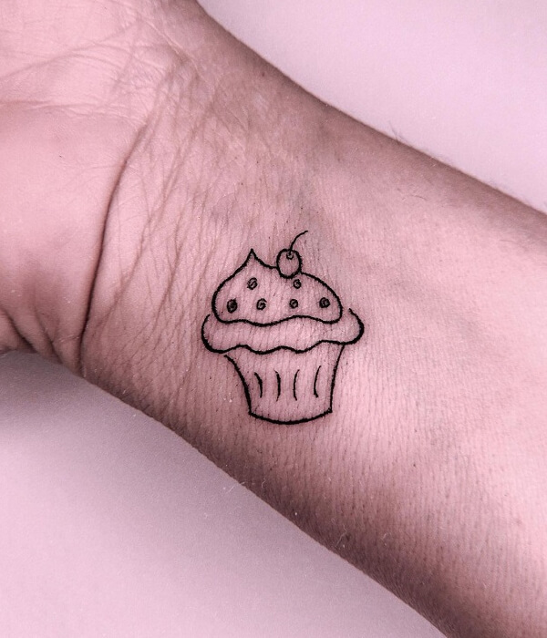 Classic Cupcake Tattoo ideas