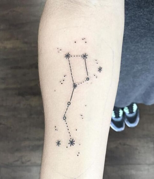 Constellation T tattoo