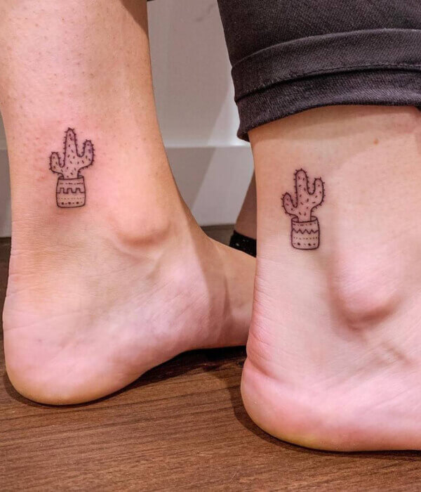 Couple Cactus Tattoo ideas