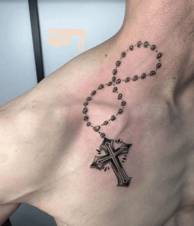 Stunning Rosary Tattoo Designs with Meanings