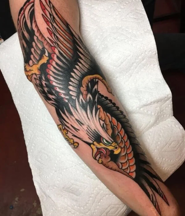 Eagle Tattoo Sleeve American Traditional ideas