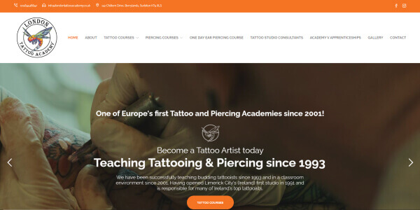 London Tattoo Academy, UK