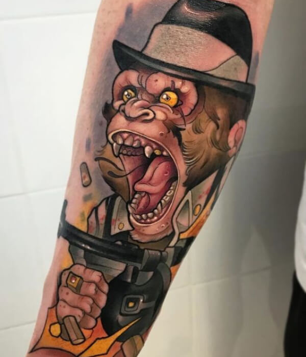 Monkey Tattoo Ideas